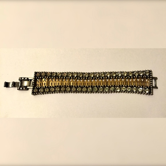 Stella & Dot silver and gold bracelet