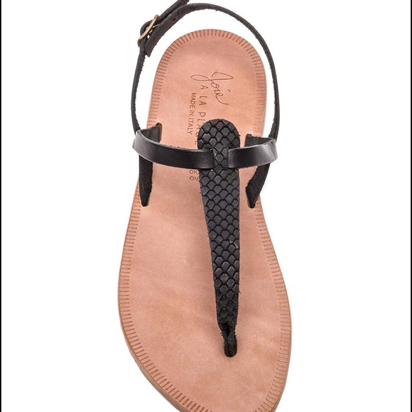 Joie t strap leather sandals - Picture 4 of 4