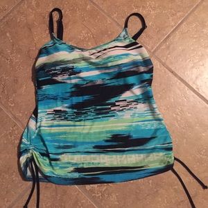 Tankini with adjustable straps