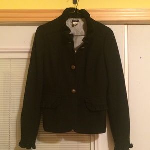 J. Crew wool riding-style blazer