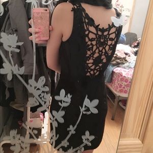 Black Cutout Bodycon Dress