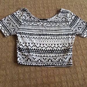 Aztec Crop Top