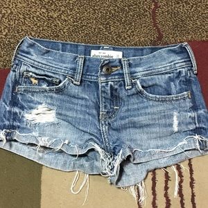 Abercrombie denim shorts