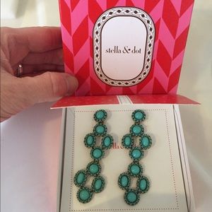 Stella and Dot 3-way earrings