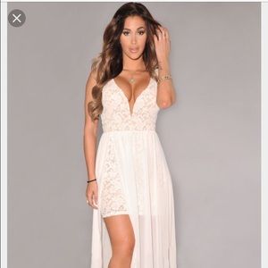 White dress