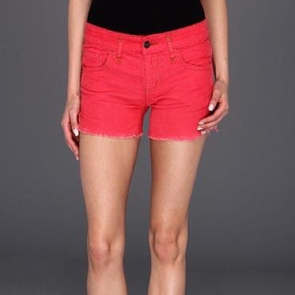 Free People Frayed Shorts - Picture 2 of 3