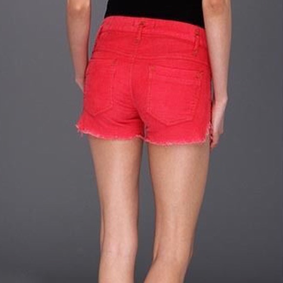 Free People Frayed Shorts - Picture 3 of 3