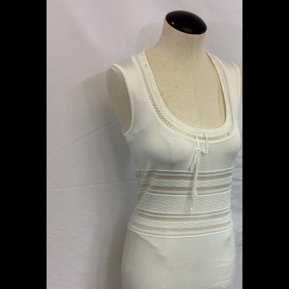 BEBE size medium white dress