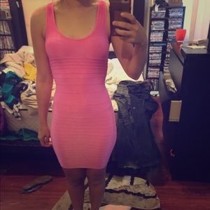 Pink dress