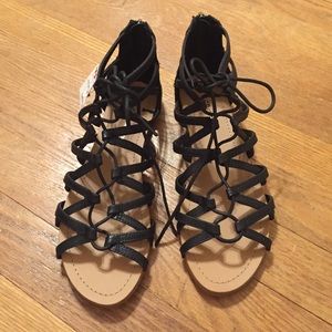 Bcbg lace up sandals