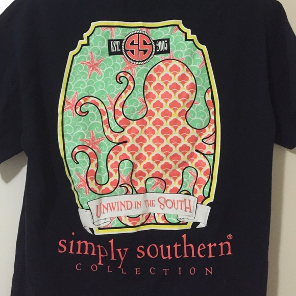 Navy Simply Southern Tee
