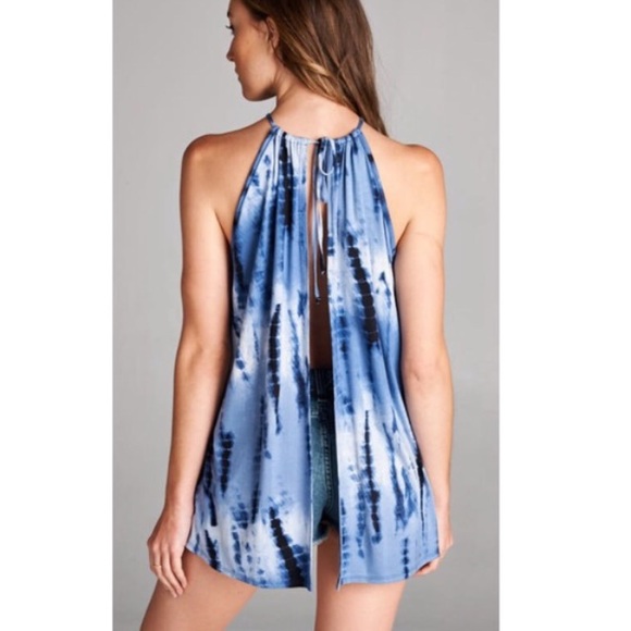 Last One • Tie Dye Open Back Tank - Picture 4 of 4