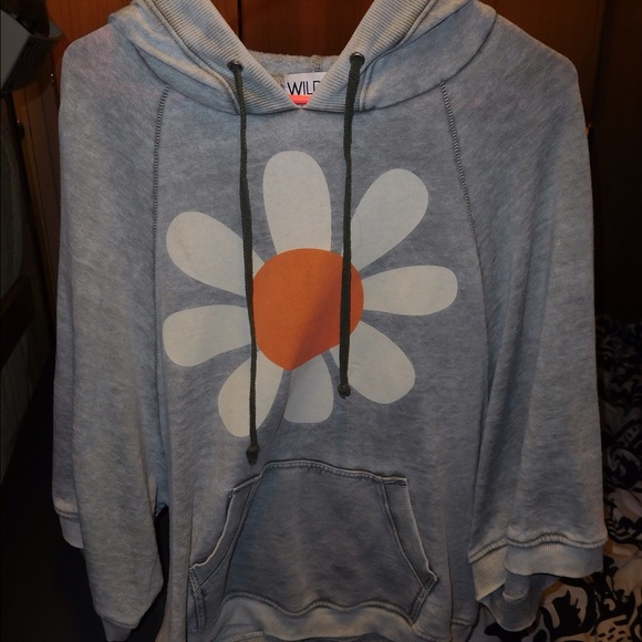 Vintage Wildfox Flower Sweatshirt