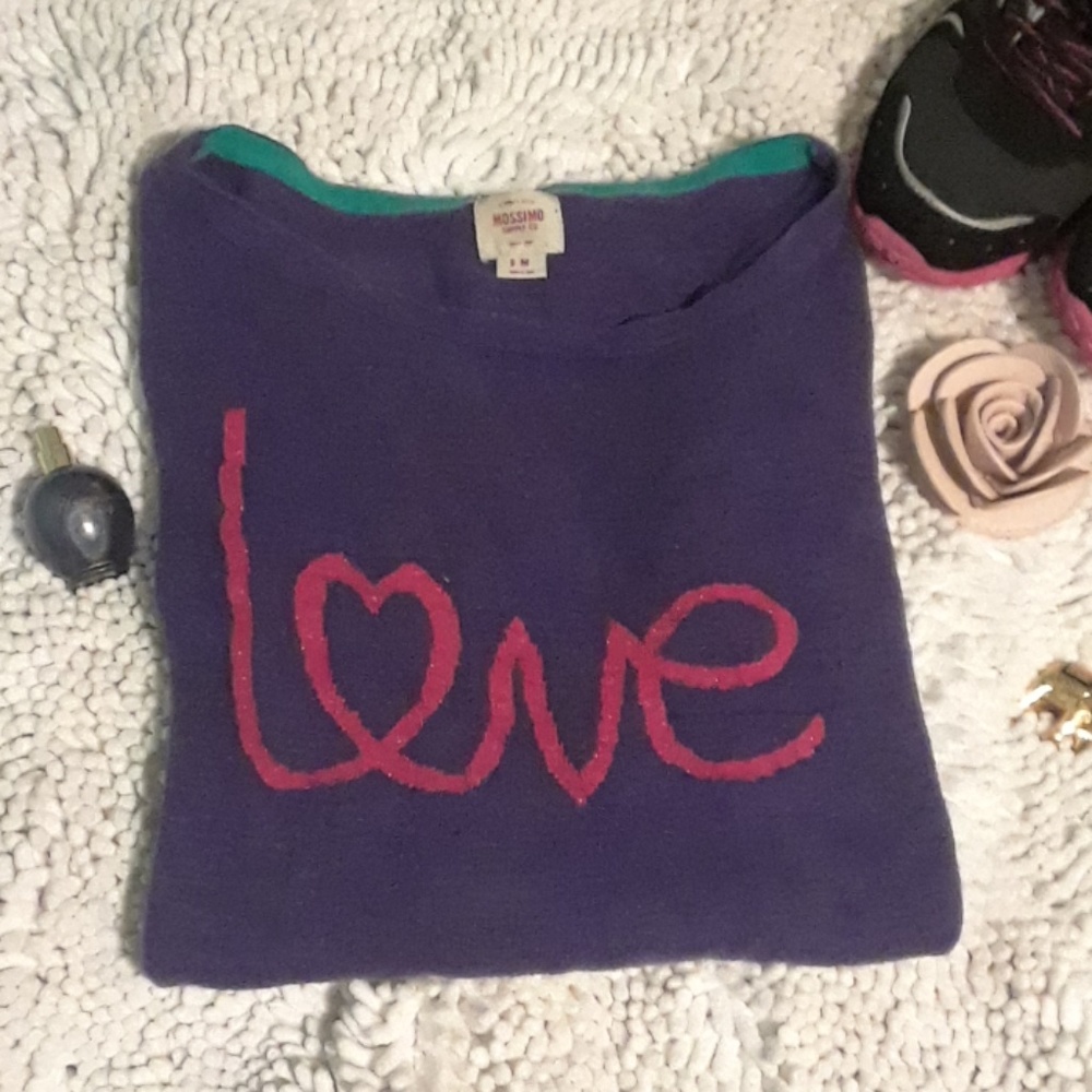 Mossimo love cotton top