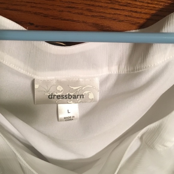 White flowing tank top - Picture 3 of 3