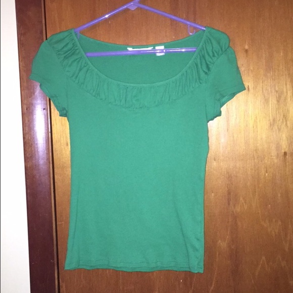 Green blouse