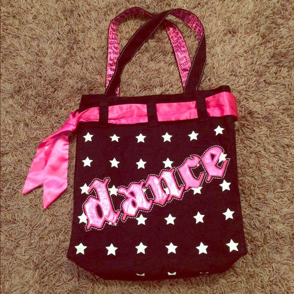 Hot Pink & Black Dance Tote