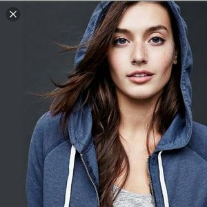 GAP sun kissed essential zip up