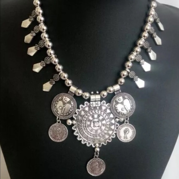 Bohemian Coin Necklace