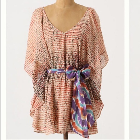 Anthropologie Tops - Anthropologie From The Center Caftan Sz S / M EUC!