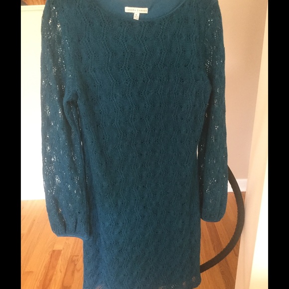 Sandra Darren crochet dress