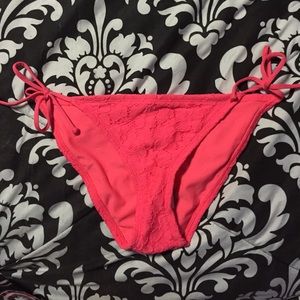 (FREE W/ PURCHASE) A&F Pink Coral Bikini Bottoms