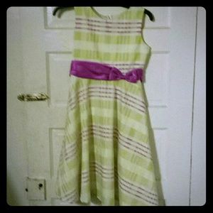 Multi color girls dress