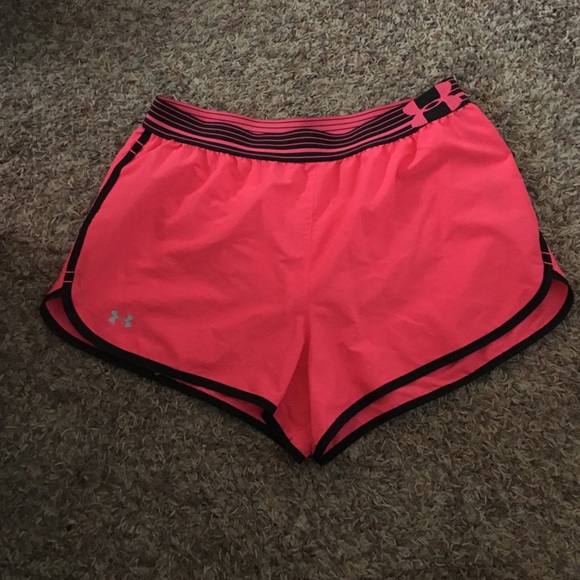 Pink Under Armor shorts
