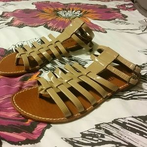 Nude gladiator sandals