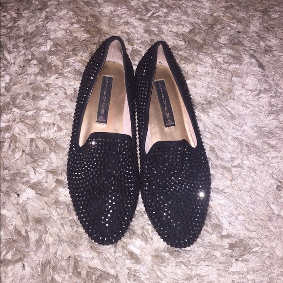 Steve Madden jeweled flats