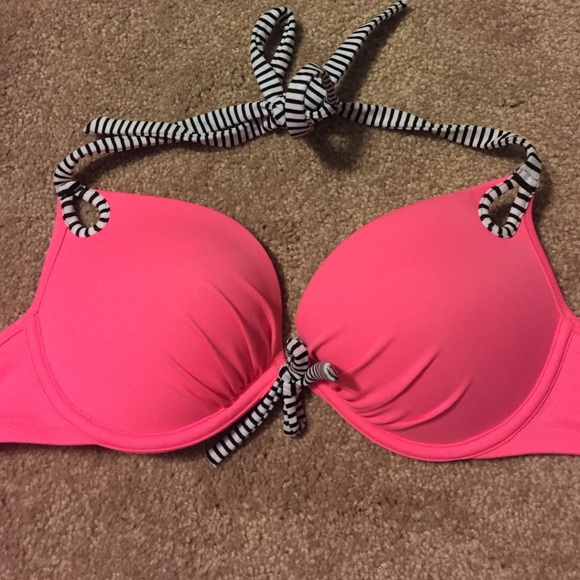 bright pink Victoria's Secret bikini