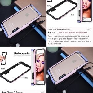 iPhone 6/6s Bumper & ASICS GelNoosa Running Shoes