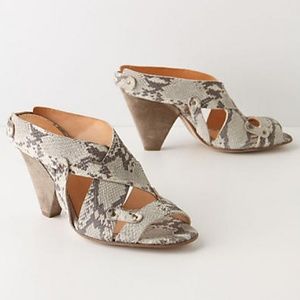 Kooba Snakeskin Heels - Italian / Made in Italy