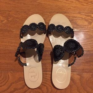 Black Jack Rogers Sandals