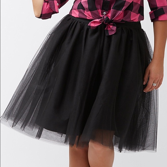 Lane Bryant Dresses & Skirts - 💥💥LB black tulle skirt💥💥