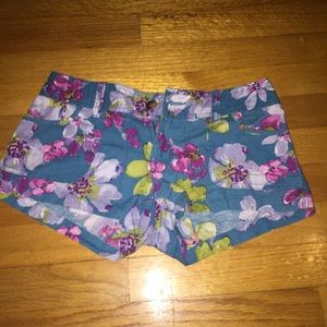Flowery shorts