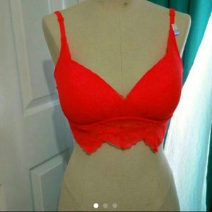 Pink Victoria's Secret Lace Bralette