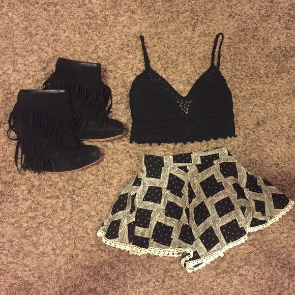 Flowey paisley LF shorts