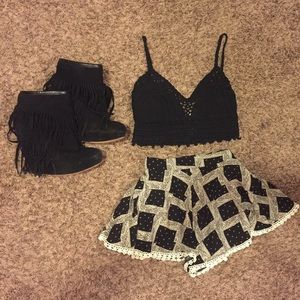 Flowey paisley LF shorts