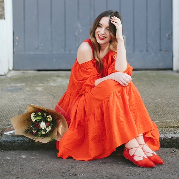 City Diaries off shoulder flutter dress (last one) - Picture 2 of 4