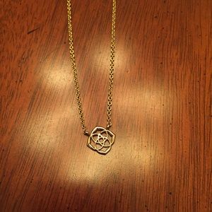Gold Decklyn Pendant Kendra Scott Necklace