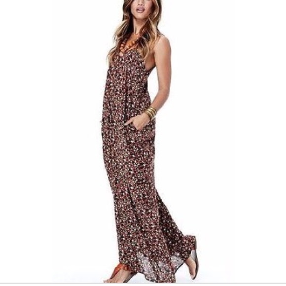 🎉Sale Love Stitch Floral Harem Cocoon Maxi Dress - Picture 2 of 4