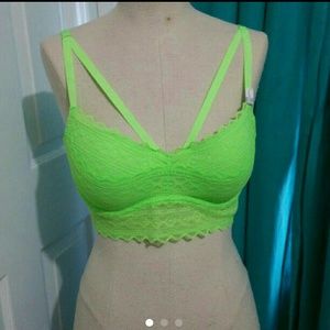 Pink Victoria's Secret Lace Bralette