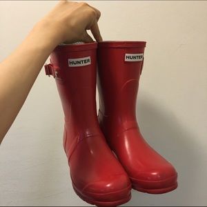 Hunter rain boots