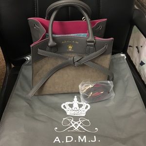 ADMJ x SK-II collaboration ribbon tote bag