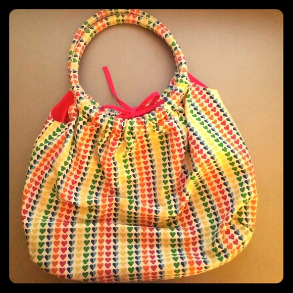 Rainbow Heart Purse
