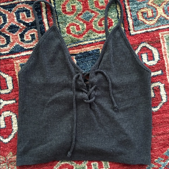 Dark grey tank