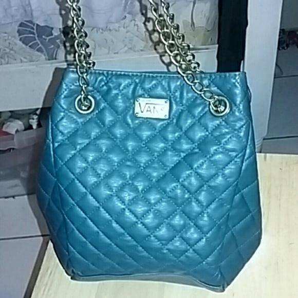 Vans teal handbag