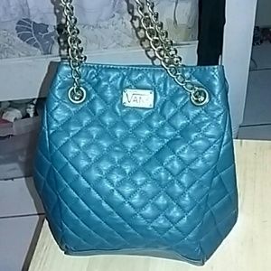 Vans teal handbag