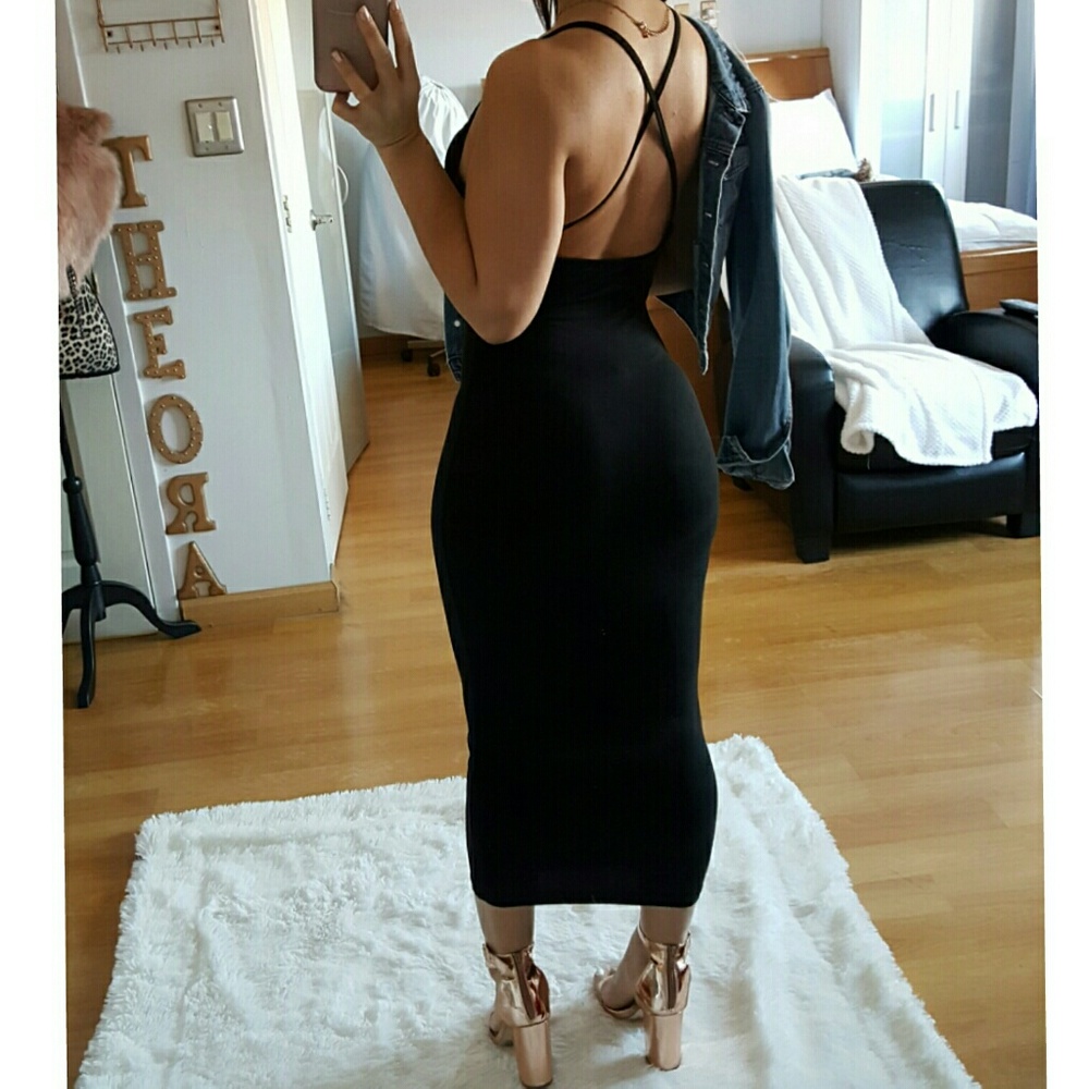 ▪LAST ONE▪"Polished" Midi Dress NWOT - Picture 2 of 7